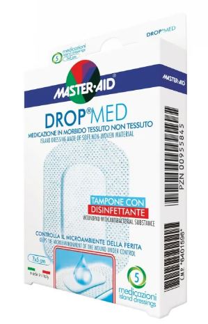 MEDICAZIONE MASTER-AID DROP MED 10 X 10 CM 5 PEZZI - dottorbianchi.it