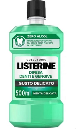 LISTERINE DENTI & GENGIVE DELICATO 500 ML - dottorbianchi.it