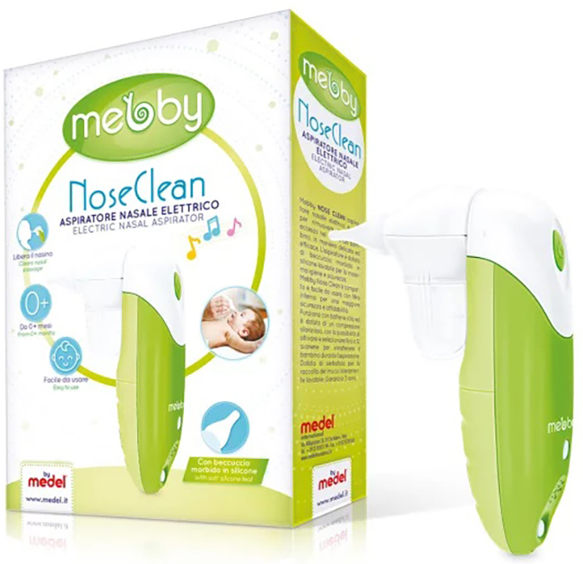 MEBBY NOSE CLEAN ASPIRATORE NASALE ELETTRICO 1 PEZZO - dottorbianchi.it