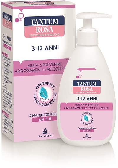 TANTUM ROSA 3-12 ANNI DETERGENTE INTIMO 200 ML - dottorbianchi.it