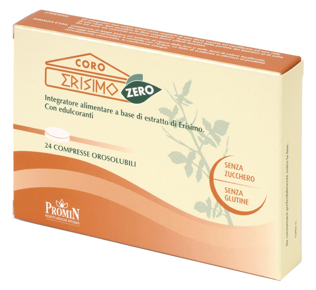 CORO ERISIMO ZERO 24 COMPRESSE OROSOLUBILI - dottorbianchi.it
