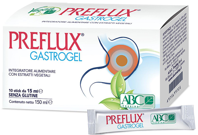 PREFLUX GASTROGEL 10 STICK PACK DA 15 ML - dottorbianchi.it