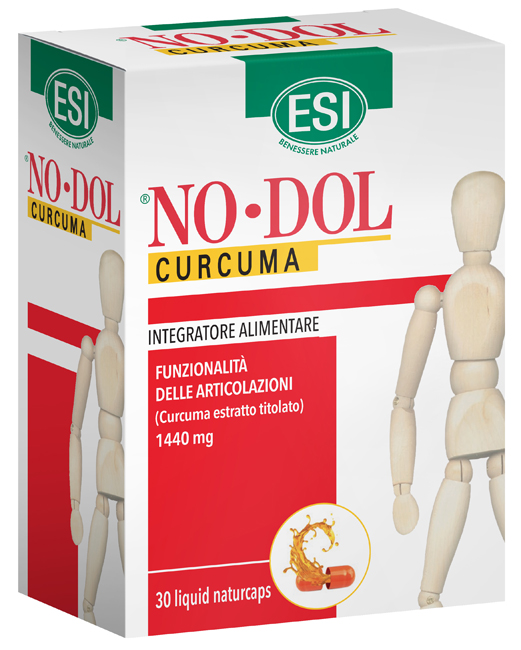 ESI NO DOL CURCUMA 30 NATURCAPS LIQUID - OFFERTA A TEMPO LIMITATO - dottorbianchi.it