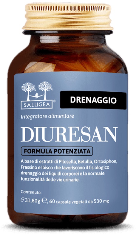 SALUGEA DIURESAN FORMULA POTENZIATA 60 CAPSULE - dottorbianchi.it