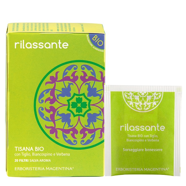 TISANA RILASSANTE BIO 20 FILTRI - dottorbianchi.it