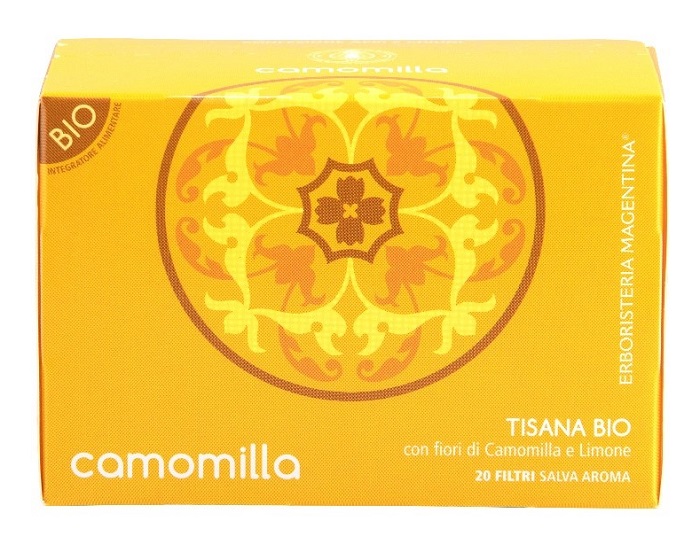 TISANA CAMOMILLA BIO 20 FILTRI - dottorbianchi.it