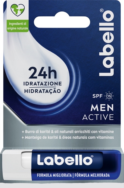 LABELLO ACTIVE FOR MEN SPF 15 5,5 ML - dottorbianchi.it