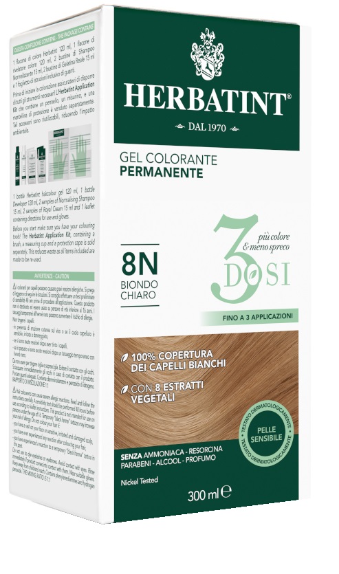 HERBATINT 3DOSI 8N 300 ML - dottorbianchi.it