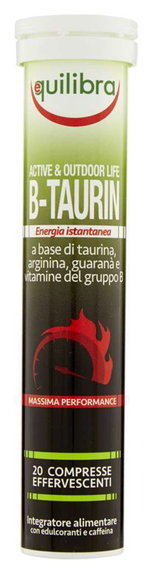 B TAURIN 20 COMPRESSE EFFERVESCENTI - dottorbianchi.it