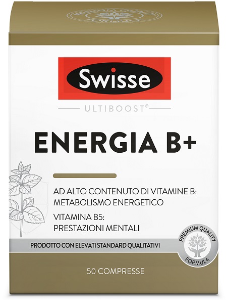 SWISSE ENERGIA B+ 50 COMPRESSE - dottorbianchi.it