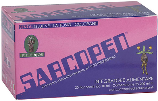 SARCOPEN 20 FLACONCINI 200 ML - dottorbianchi.it