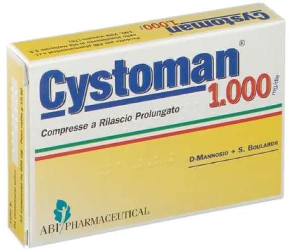 CYSTOMAN 1000 12 COMPRESSE - dottorbianchi.it