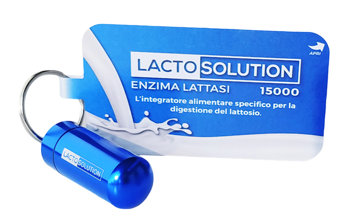 LACTOSOLUTION 15000 15 COMPRESSE CON PORTAPILLOLE - dottorbianchi.it