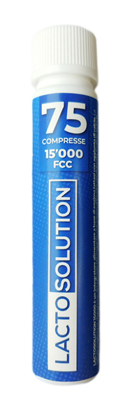 LACTOSOLUTION 15000 75 COMPRESSE - dottorbianchi.it