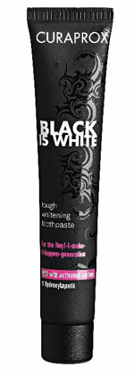 CURAPROX BLACK IS WHITE DENTIFRICIO RINFRESCANTE 90 ML - dottorbianchi.it