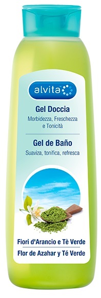 ALVITA GEL DOCCIA FIORI ARANCIO/TE' VERDE 300 ML - dottorbianchi.it