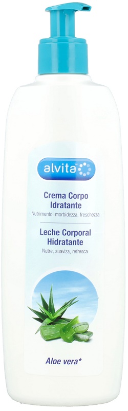 ALVITA CREMA CORPO IDRATANTE ALOE VERA 400 ML - dottorbianchi.it