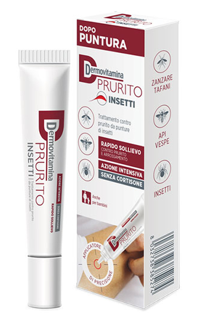 DERMOVITAMINA PRURITO INSETTI DOPO PUNTURA RAPIDO SOLLIEVO AZIONE INTENSIVA SENZA CORTISONE 15 ML - dottorbianchi.it