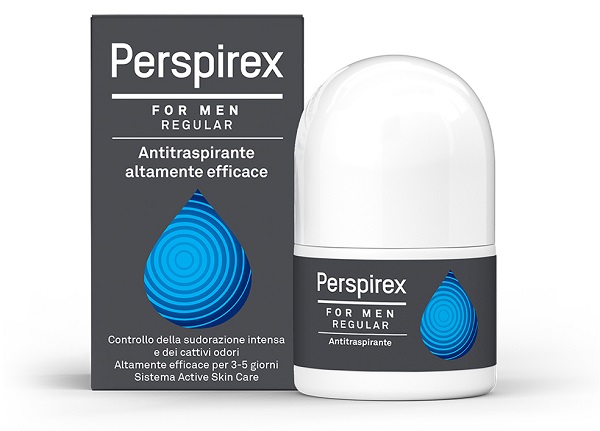 PERSPIREX FOR MEN REGULAR ANTITRASPIRANTE ROLL ON 20 ML - dottorbianchi.it