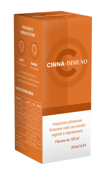 CINNA IMMUNO 100 ML - dottorbianchi.it