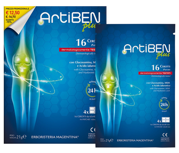 ARTIBEN PLUS CEROTTO 16 PEZZI - dottorbianchi.it