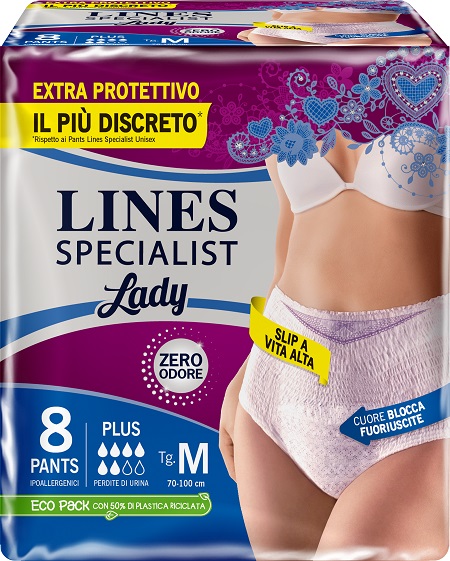 LINES SPECIALIST PANTS PLUS M FARMA 8 PEZZI - dottorbianchi.it