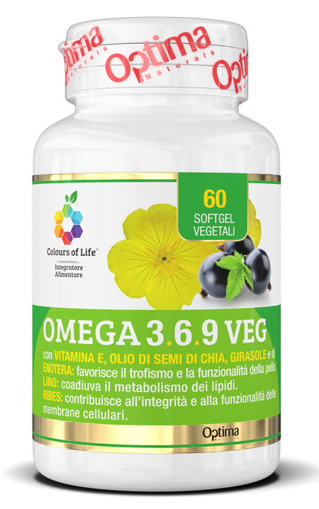 COLOURS OF LIFE OMEGA 3-6-9 VEG 60 SOFT GEL - dottorbianchi.it