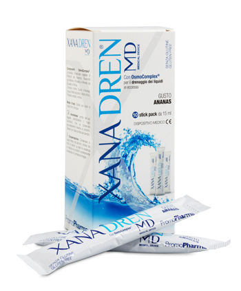 XANADREN MD ANANAS 10 STICK PACK X 15 ML - dottorbianchi.it