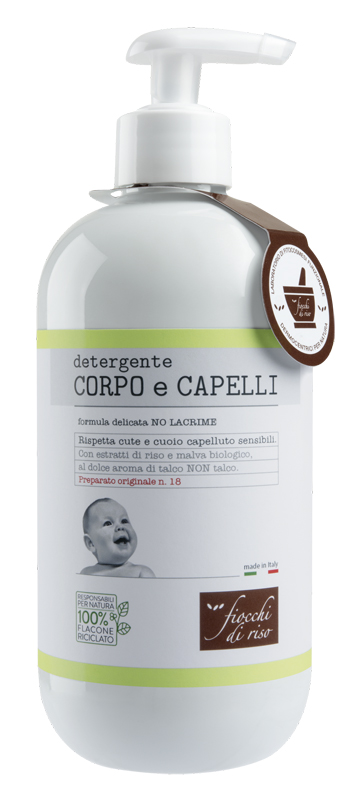 CORPO/CAPELLI TALCO FIOCCHI DI RISO 400 ML - dottorbianchi.it