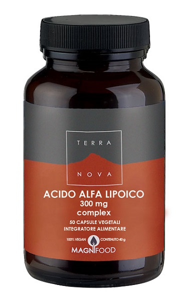 TERRANOVA ACIDO ALFA LIPOICO 300MG COMPLEX 50 CAPSULE - dottorbianchi.it