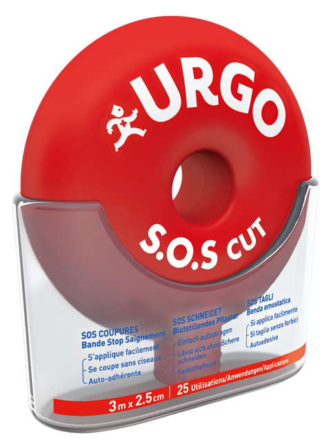BENDA URGO SOS CUT 3X2,5CM - dottorbianchi.it