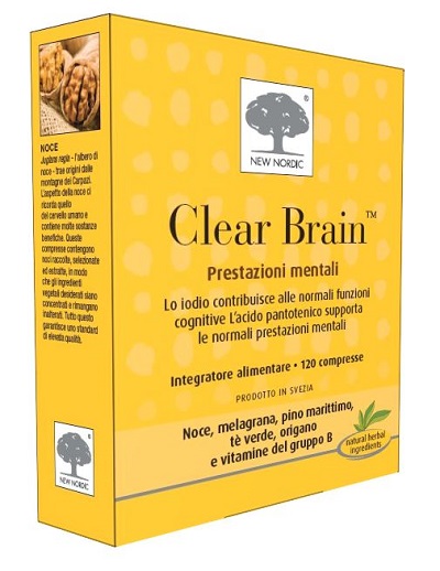 CLEAR BRAIN 120 COMPRESSE - dottorbianchi.it