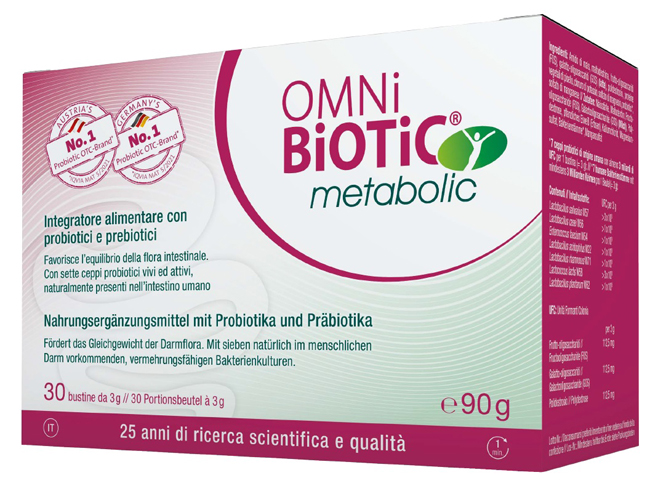 OMNI BIOTIC METABOLIC 30 BUSTINE DA 3 G - dottorbianchi.it