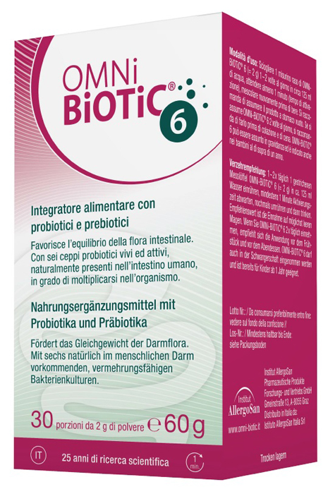 OMNI BIOTIC 6 BARATTOLO 60 G - dottorbianchi.it