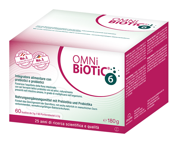 OMNI BIOTIC 6 POLVERE 60 BUSTINE DA 3 G - dottorbianchi.it