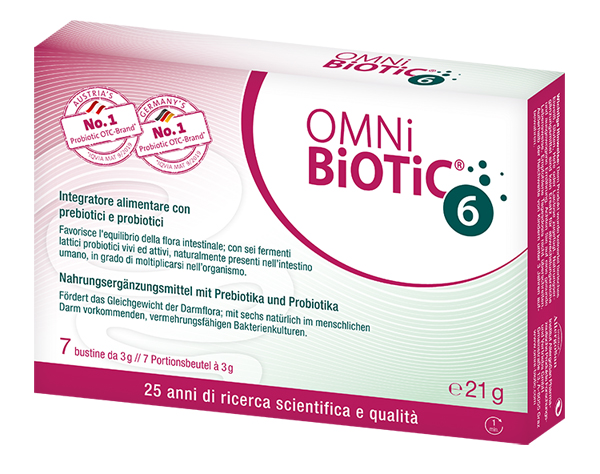 OMNI BIOTIC 6 POLVERE 7 BUSTINE DA 3 G - dottorbianchi.it