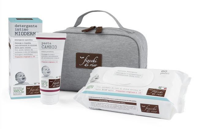 COFANETTO CAMBIO PANNOLINO FIOCCHI DI RISO - dottorbianchi.it