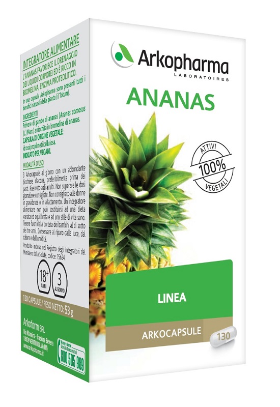 ARKO CAPSULE ANANAS 130 CAPSULE - dottorbianchi.it