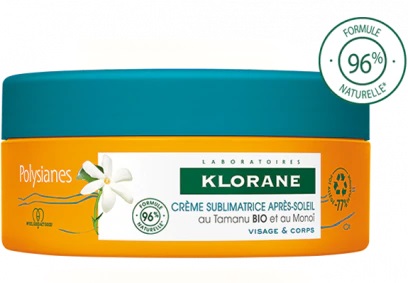 KLORANE CREMA SUBLIMATRICE DOPOSOLE VISO E CORPO TAMANU E MONOI 200 ML - dottorbianchi.it