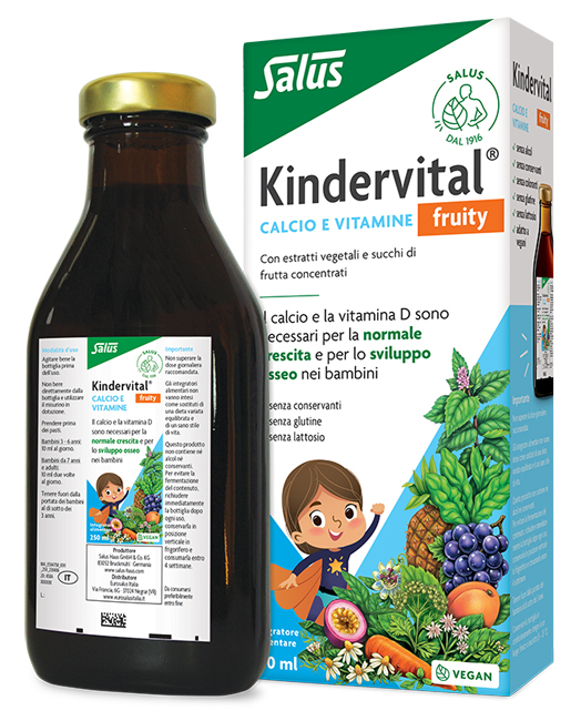 KINDERVITAL FRUITY FORMULA POTENZIATA PER RAGAZZI 250 ML - dottorbianchi.it