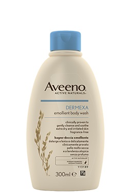AVEENO BABY DERMEXA BAGNO DOCCIA 300 ML - dottorbianchi.it