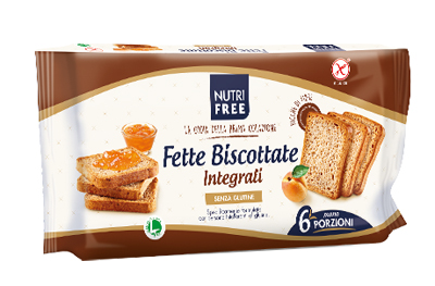 NUTRIFREE FETTE BISCOTTATE INTEGRALI 225 G - dottorbianchi.it