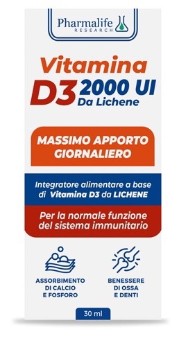 VITAMINA D3 30 ML VITACURVEG - dottorbianchi.it