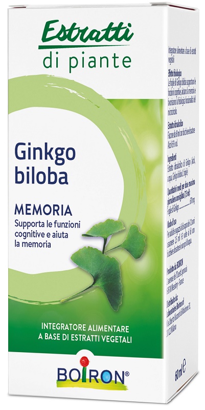 GINKGO BILOBA ESTRATTO IDROALCOLICO 60 ML - dottorbianchi.it