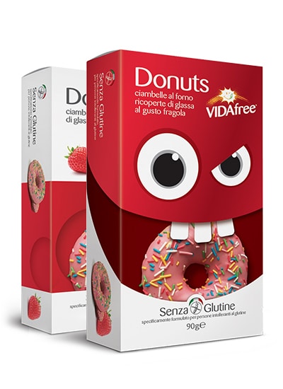 DONUTS FRAGOLA 90 G - dottorbianchi.it