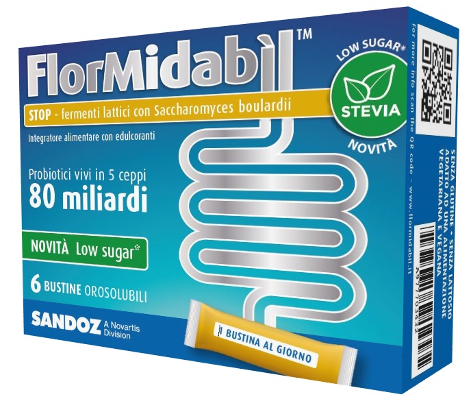FLORMIDABIL STOP 6 BUSTINE CON STEVIA - dottorbianchi.it
