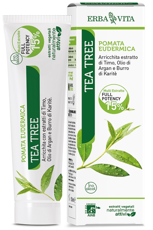 POMATA EUDERMICA TEA TREE 50 ML - dottorbianchi.it