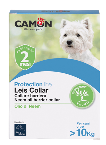 LEIS COLLARE BARRIERA CON OLIO DI NEEM CANE 60 CM L 12 PEZZI - dottorbianchi.it
