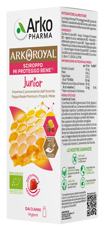 ARKOROYAL CONCENTRATO FLUIDO MI PROTEGGO BIO 150 ML - dottorbianchi.it