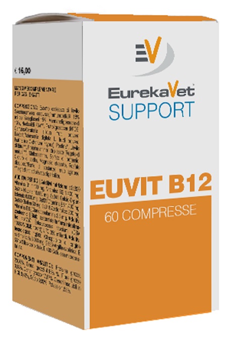 EUREKAVET SUPPORT EUVIT B12 60 COMPRESSE - dottorbianchi.it